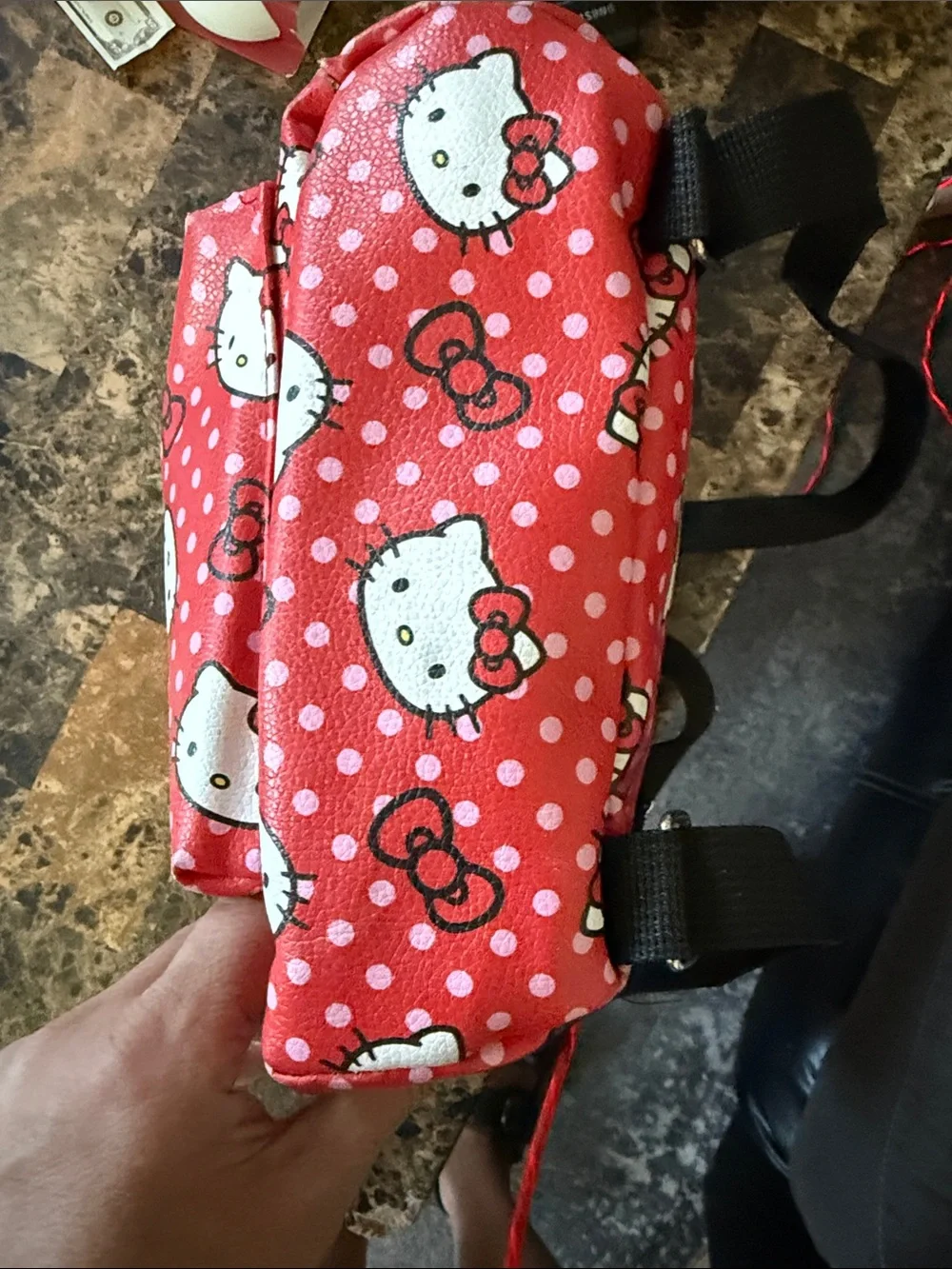 Sanrio Hello Kitty Red Polka Dot Kids Backpack